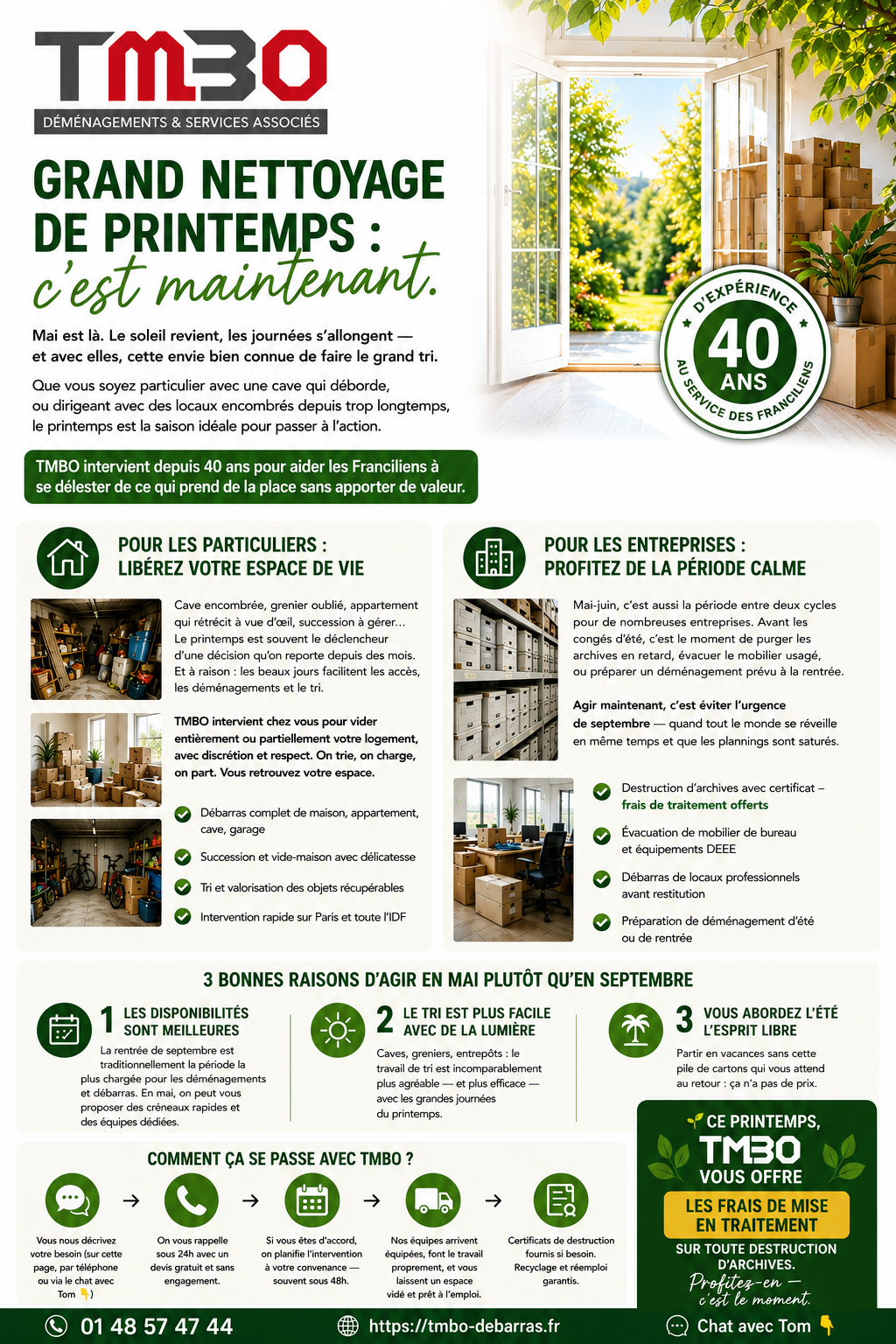 Grand nettoyage de printemps TMBO 2026