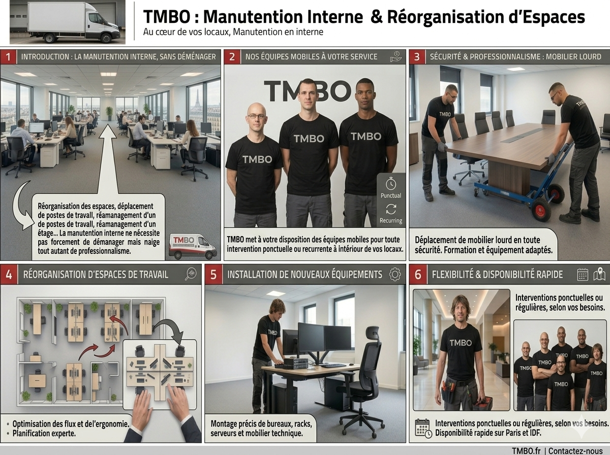 Manutention interne entreprise TMBO